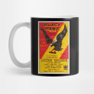 VINTAGE FIRECRACKER BLACK HAWK MADE IN MACAU Mug